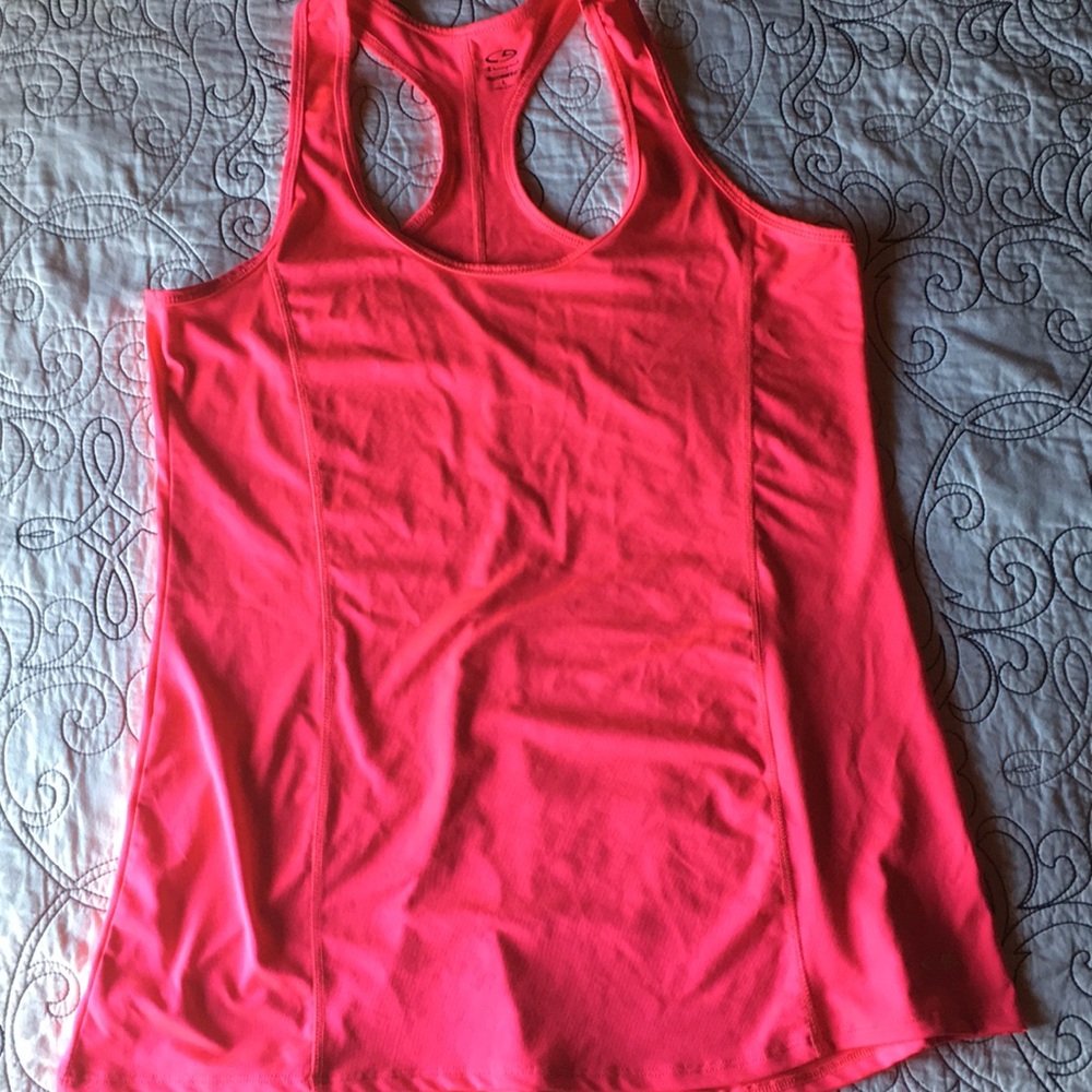Hot pink athletic tank